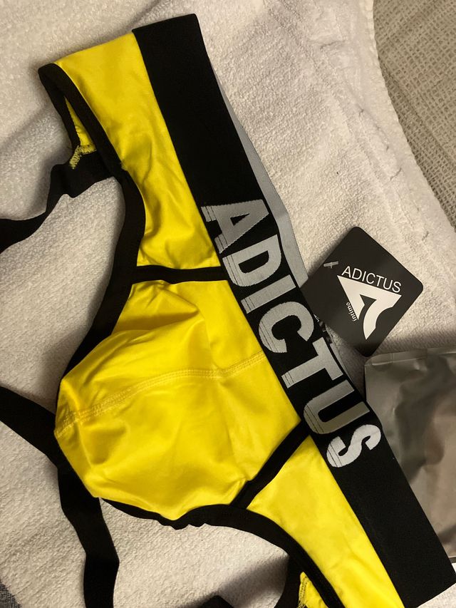 jocktrap deportivo AdicTus amarilla - Talla L
