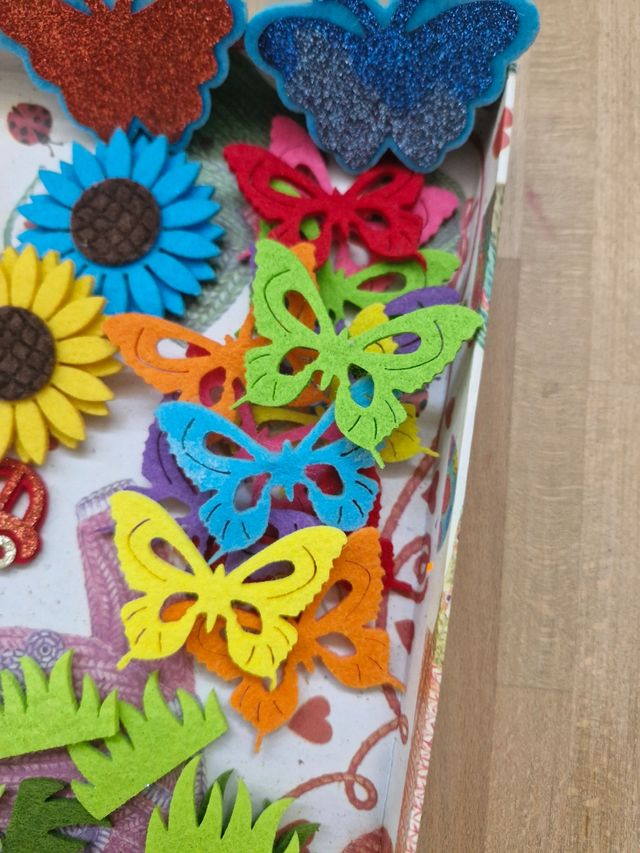 Lote manualidades fieltro