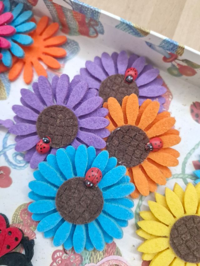 Lote manualidades fieltro