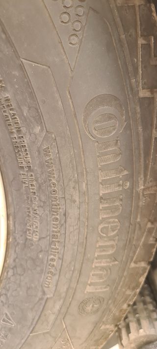 Dos Neumáticos 185 R14C Continental