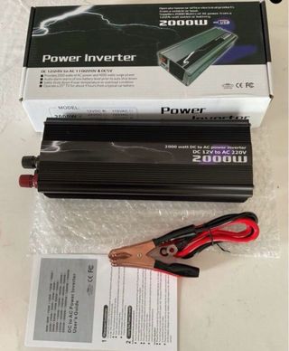 Inverter 2000W 12V-220V: Camper, Auto, Barche
