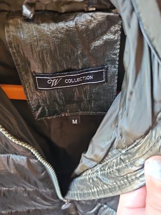 Chaqueta acolchada negra
