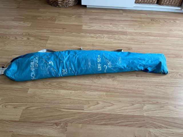 REFUGIO Sombrilla playa  - Azul , UV PROTECTOR