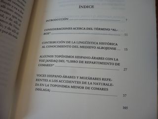 TOPONIMIA HISPANO-ARABE Y ROMANCE FUENTES MEDIEVAL