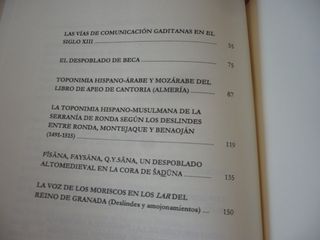 TOPONIMIA HISPANO-ARABE Y ROMANCE FUENTES MEDIEVAL