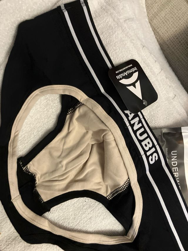 Slip Intimo Anubis L - Negro