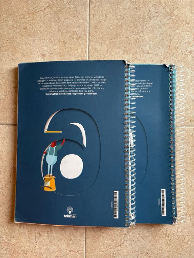 Libro matematicas - 6º Primaria. UD 1-2-3 y 4-5-6
