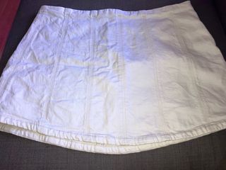 Mini Falda Zara blanca