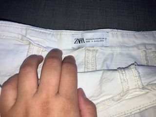 Mini Falda Zara blanca
