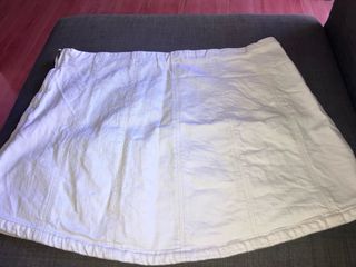 Mini Falda Zara blanca