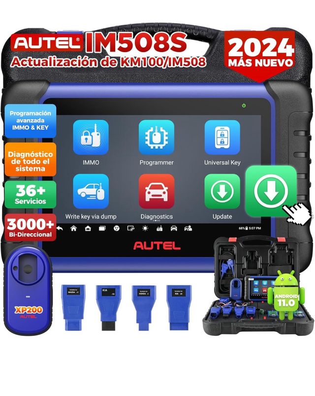 Autel IM508S: Programar llaves y diagnóstico coche