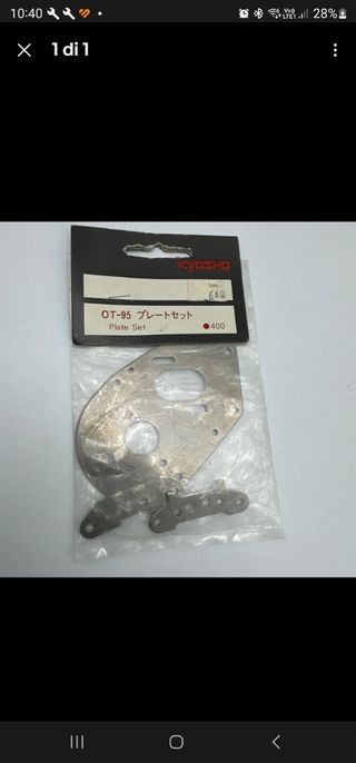 Kyosho OT-95 Optima Mid - Piastre