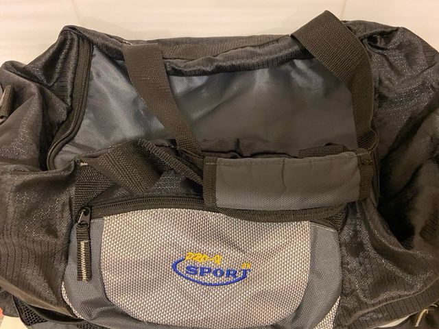 Borsone Sportivo Nero