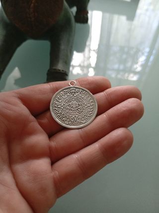Calendario Azteca 925 plata