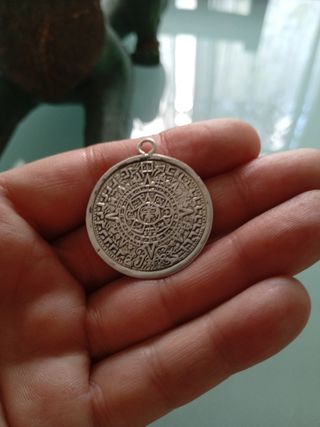 Calendario Azteca 925 plata