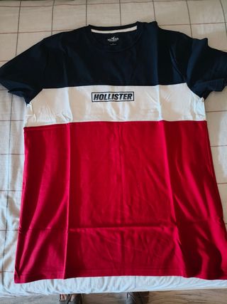 4 Camisetas Hollister