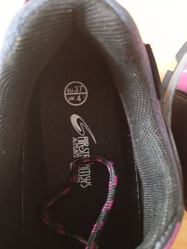 Zapatos montaña gris-rosa