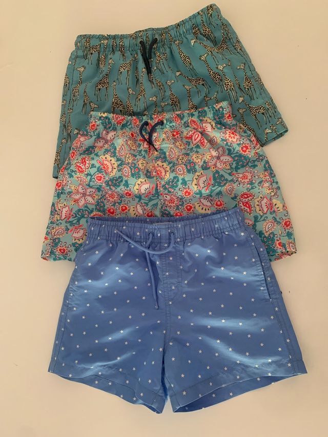 Bañadores niño 6-7 años - 3 uds.