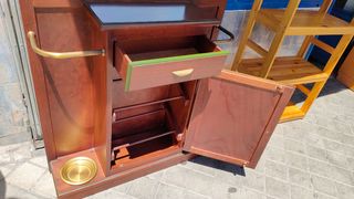 Mueble Entrada Recibidor Espejo Zapatero 640513971