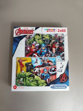 Puzzle Marvel Avengers (2x60 piezas)