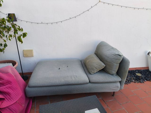 Chaiselonge Gris - Sofá Cama