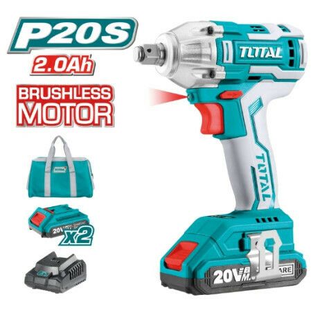 Llave Impacto 1/2" Brushless TOTAL