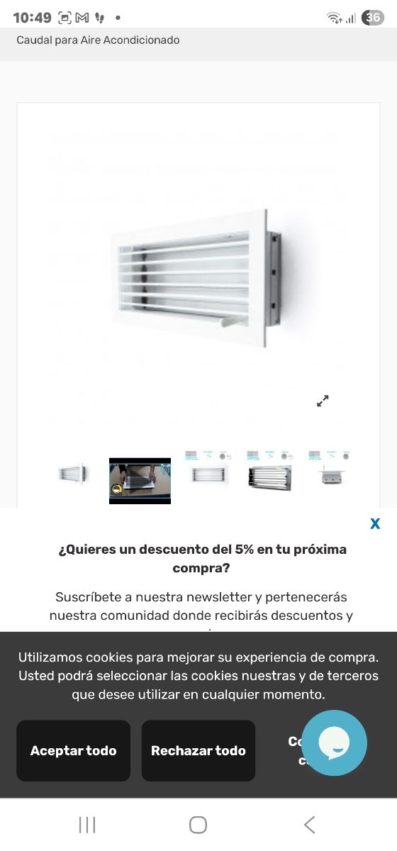 Rejilla ventilación aire |