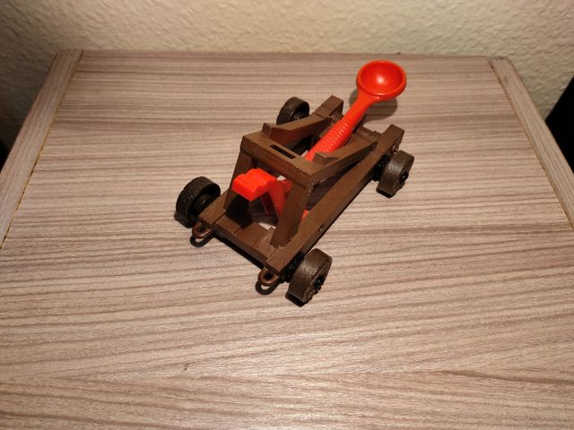Catapulta Juguete Medieval Playmobil