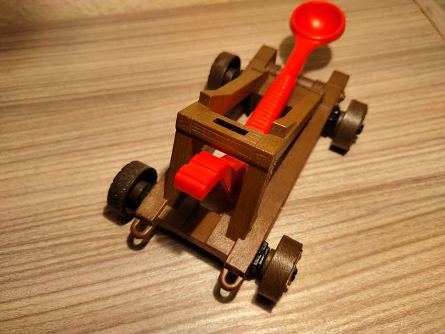 Catapulta Juguete Medieval Playmobil
