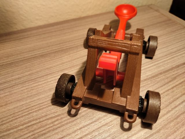 Catapulta Juguete Medieval Playmobil
