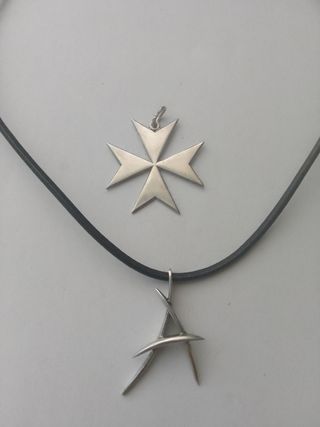 Colgantes plata (4cm)