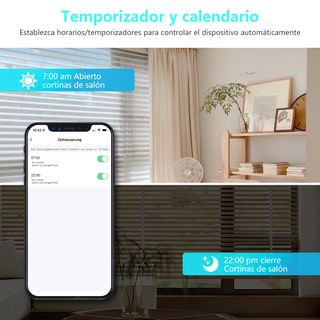 Interruptor Persiana Inteligente WiFi. Heuxgir