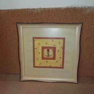 Vassoio decorativo con tulipani