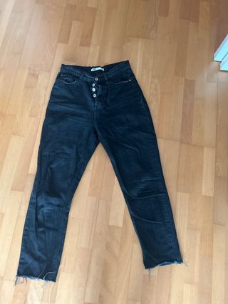 Jeans rectos Zara negros - Talla 36