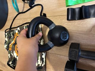 Kit fitness: Kettlebell, mancuernas, TRX, colchone