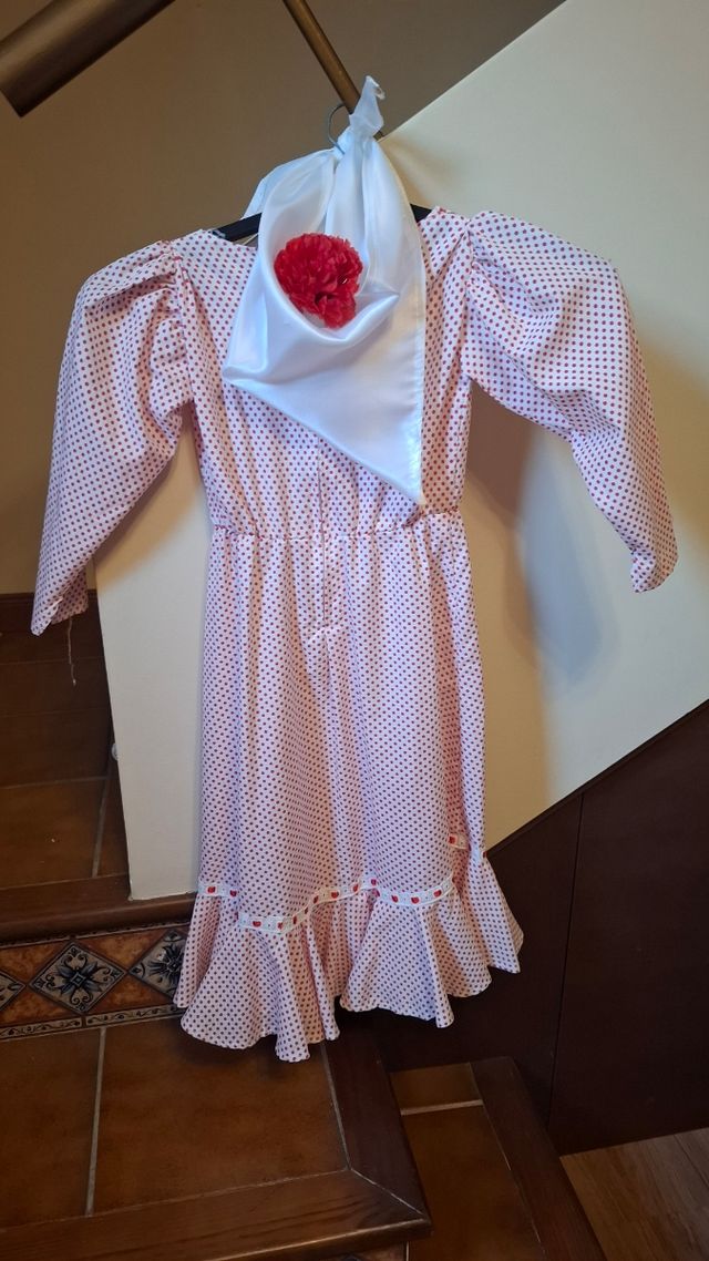 Vestido chulapa tradicional