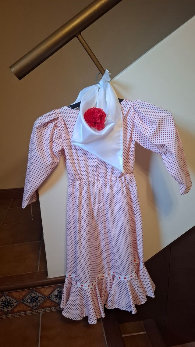 Vestido chulapa tradicional