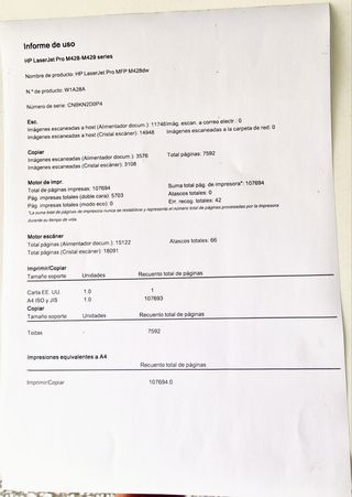 Impresora Multifuncion HP M428dw 