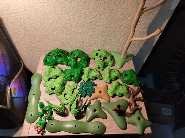 Playmobil: Árboles y plantas