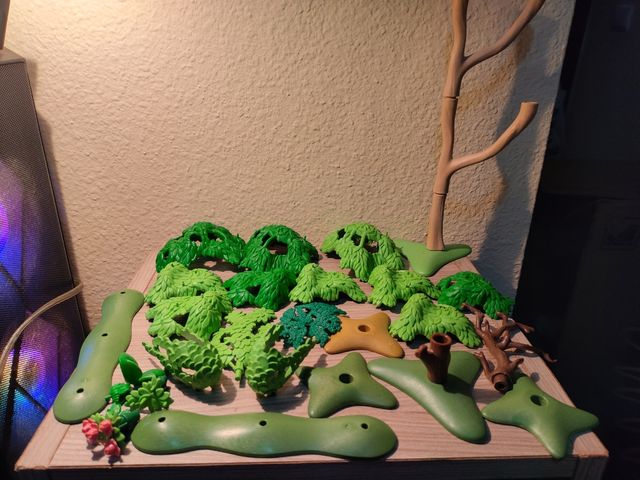 Playmobil: Árboles y plantas
