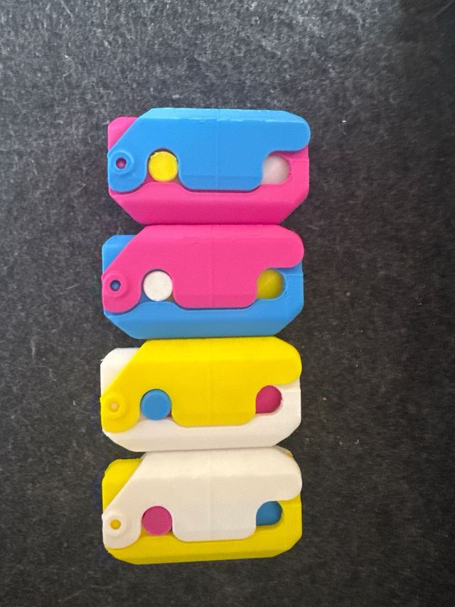 Cuchillos Fidget TikTok 3D