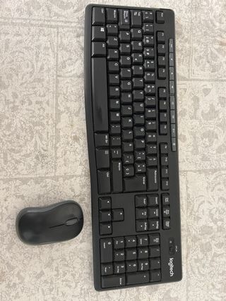 Teclado y ratón Logitech inalámbricos