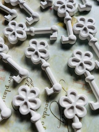 18 Chiavi gesso shabby chic