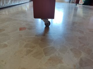 Mesa salón extensible  madera maciza. DESMONTABLE