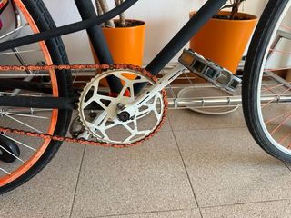 Bicicleta fija vintage
