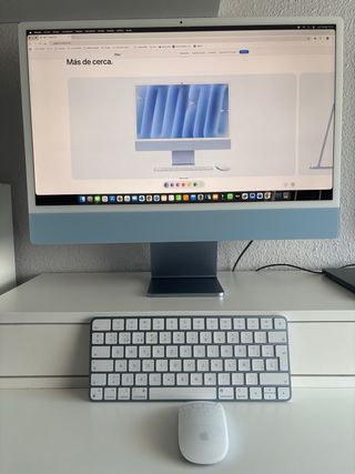 iMac M1 24" Color Azul 