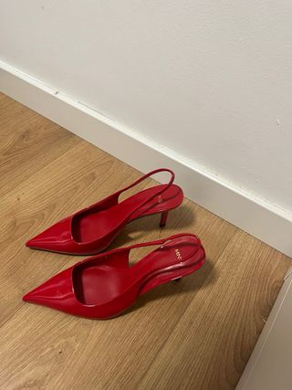Zapatos rojos MNG (Mango) talla 38