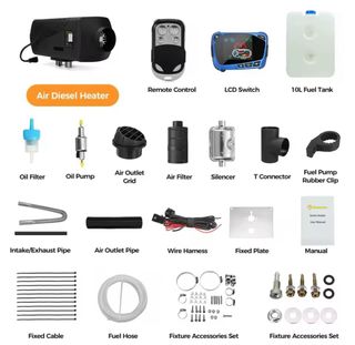 Calentador diésel Sunster 12V 2KW