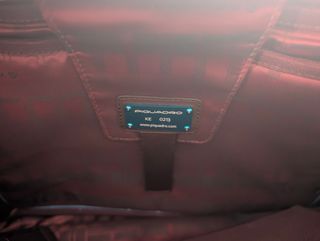 Piquadro - Borsa Tracolla Marrone/Rossa