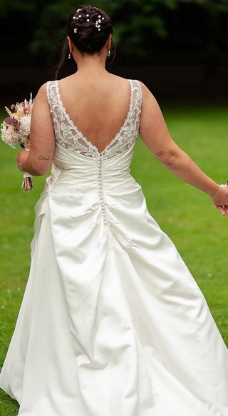 Vestido novia Demetrios 2024 blanco
